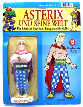 Asterix und seine Welt: Das Römische Imperium, Europa und die Gallier Skulpturen Sammler-Ausgabe Nr.12 : Tragicomix - Falbalas Verlobter-